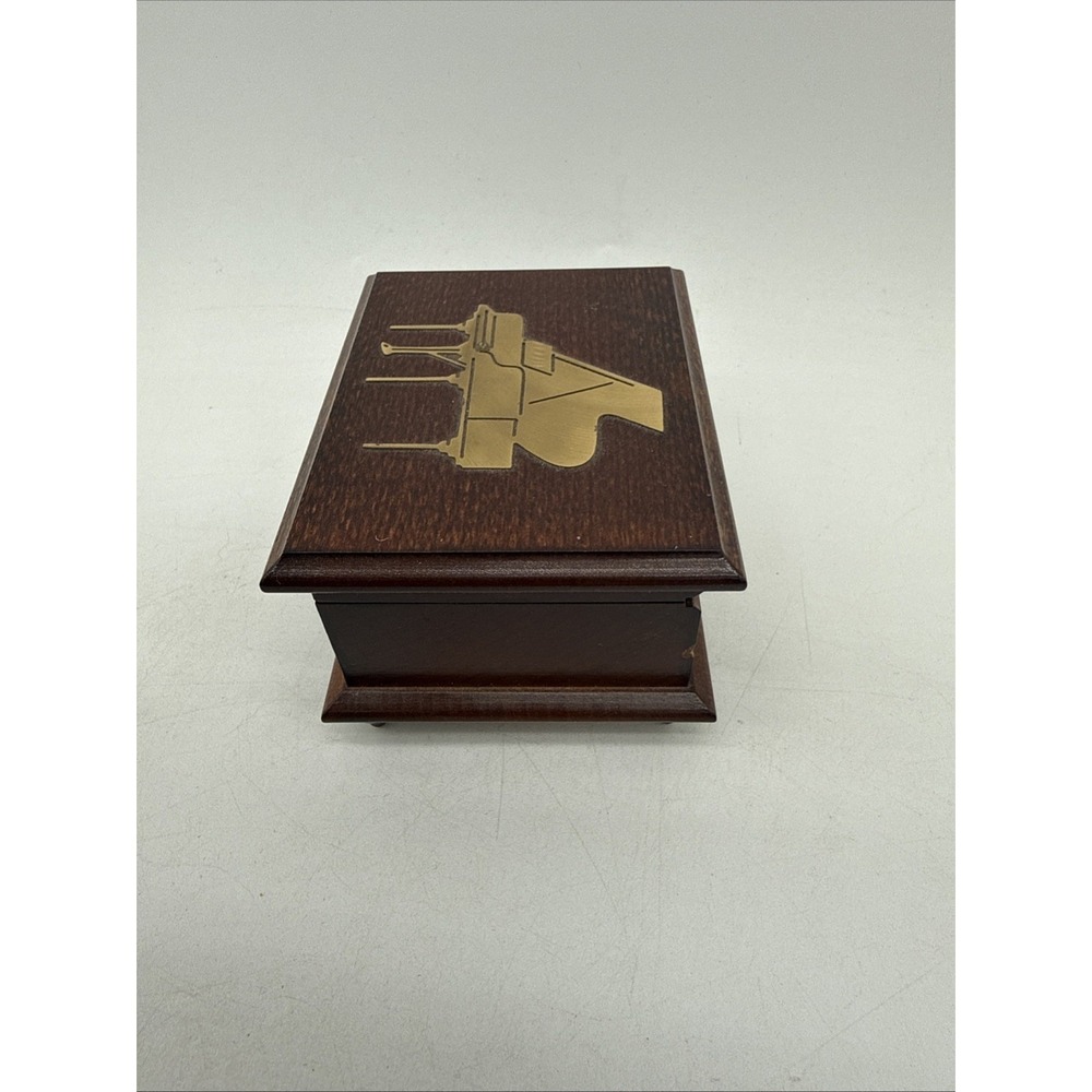 Vintage Jobin Music Box Plays Edelweiss Switzerland - Picture 3 of 10